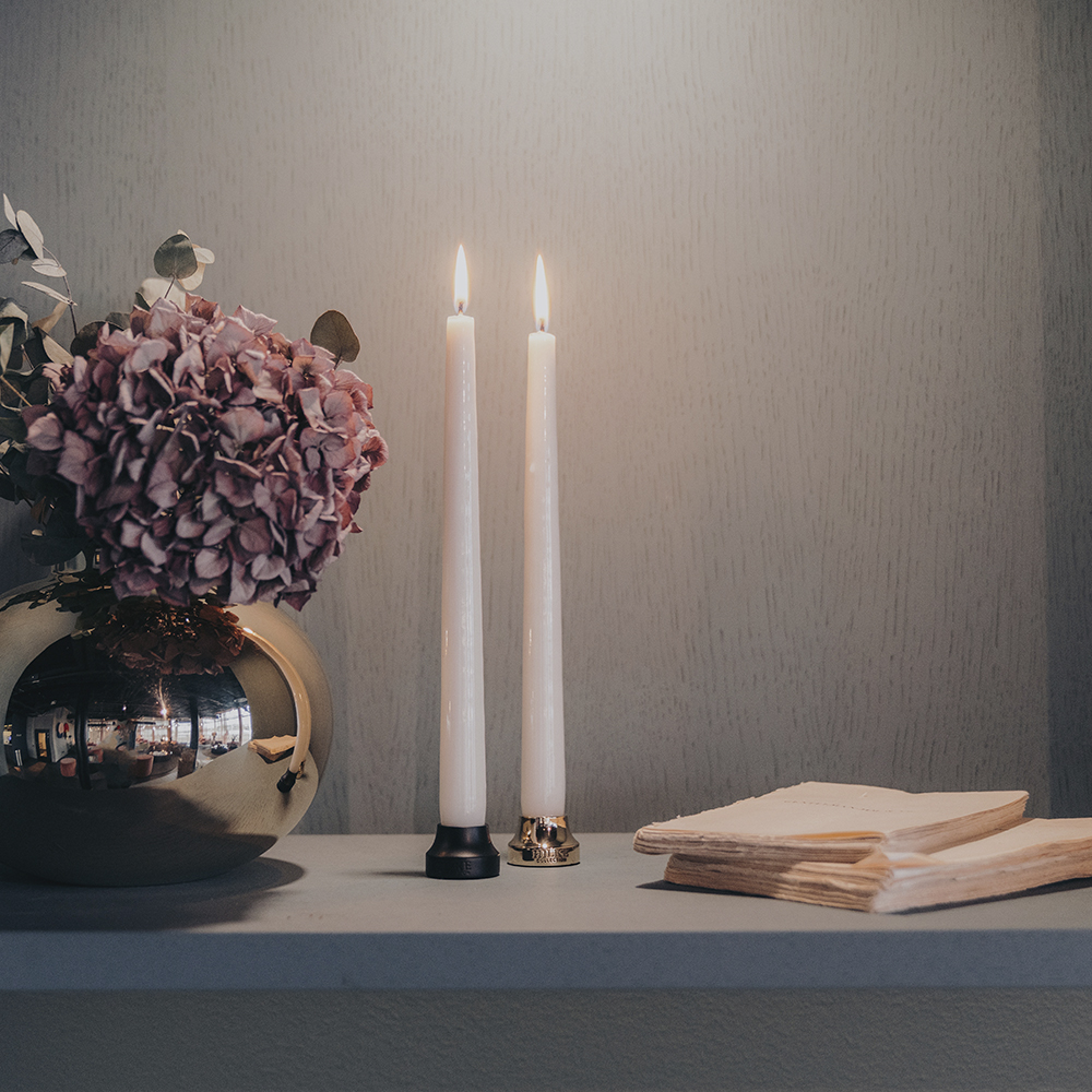 Piccolo No.2 Ljusstake Svart