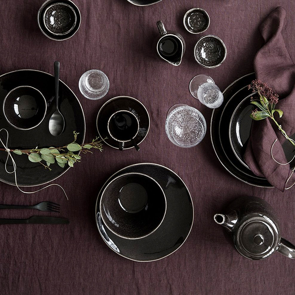 Nordic Coal Tallrik flat 15 cm