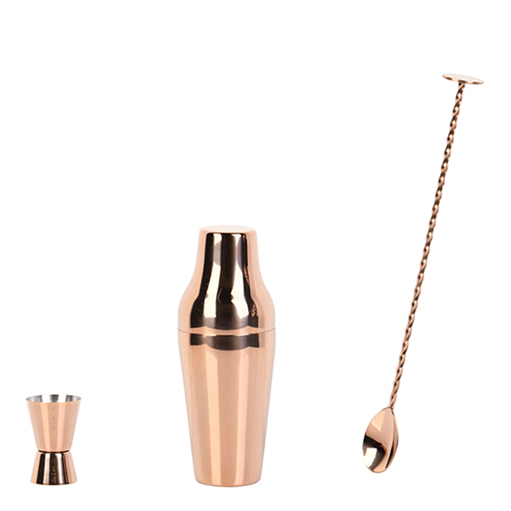 Sontell Barset 3 delar Koppar