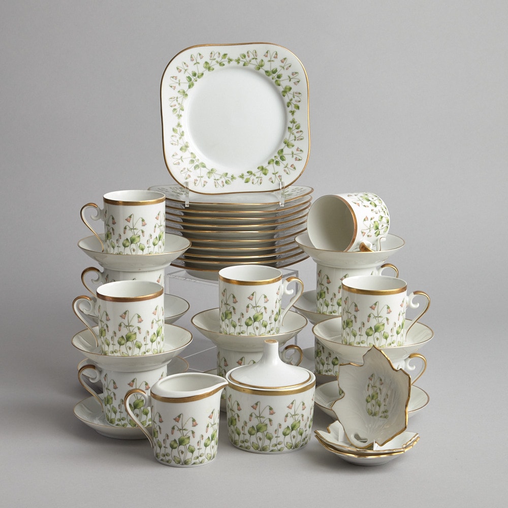 SÅLD Kaffeservis "Linnea Boreallis" 41 delar