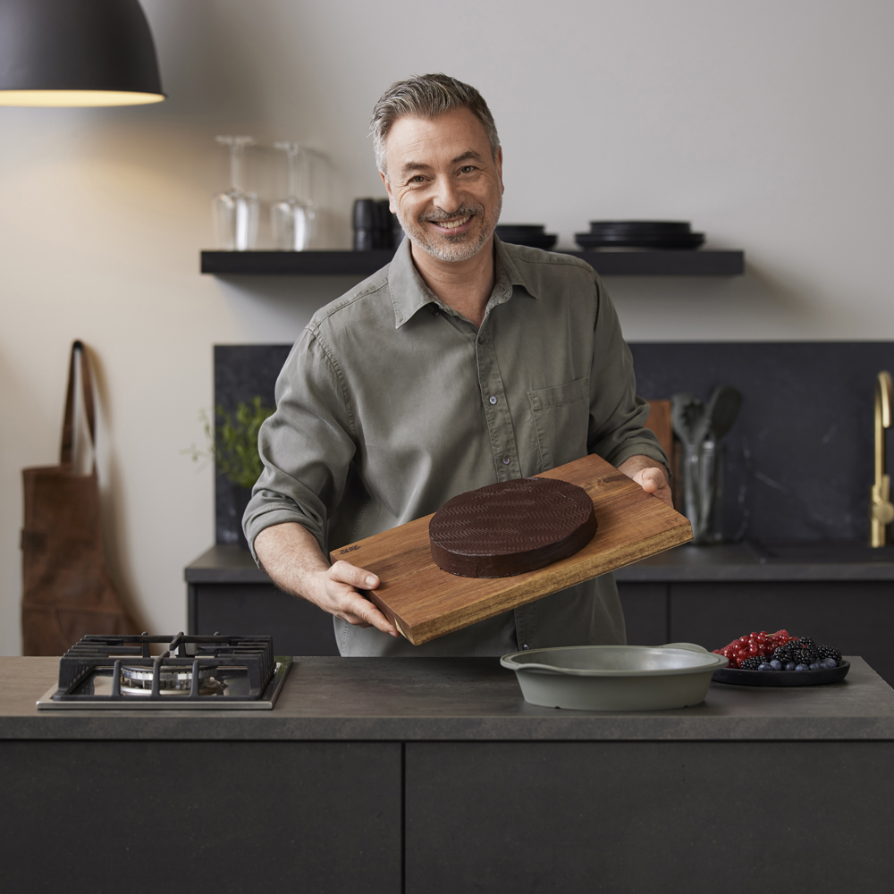 By Tareq Taylor Kakform Pecan 26x6,3 cm Forest Green