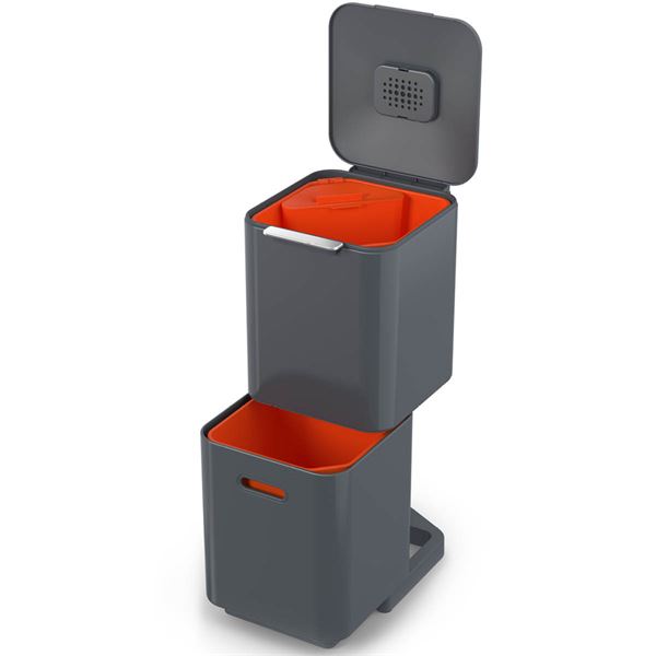 Totem Compact Avfallsbehållare 40L Grå
