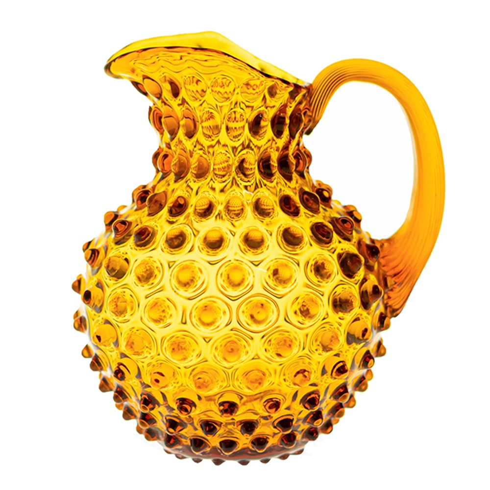 Hobnail Karaff 1 L Amber