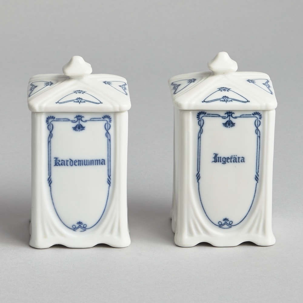 Kryddburkar i Porslin 2 st