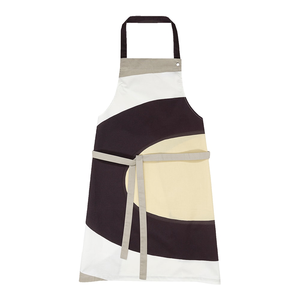 Melooni Förkläde Grå/Vit/Beige