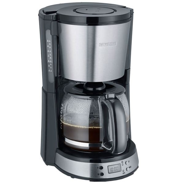 Kaffemaskin 1000W Stål