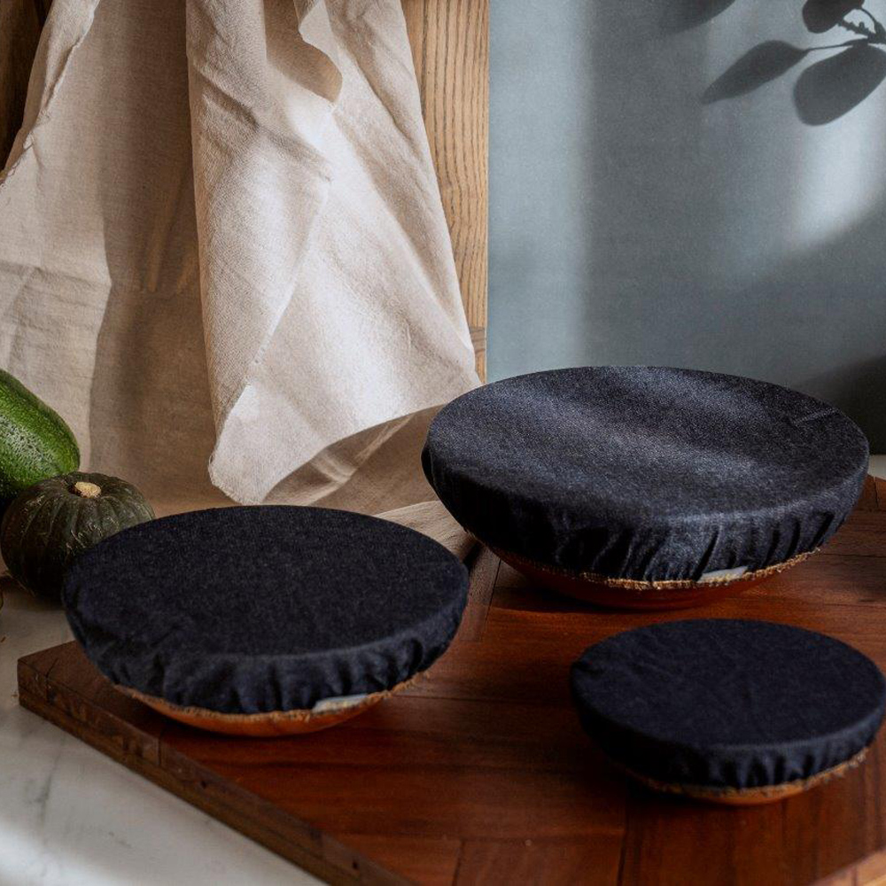 Överdrag Skål 3-pack Denimprint