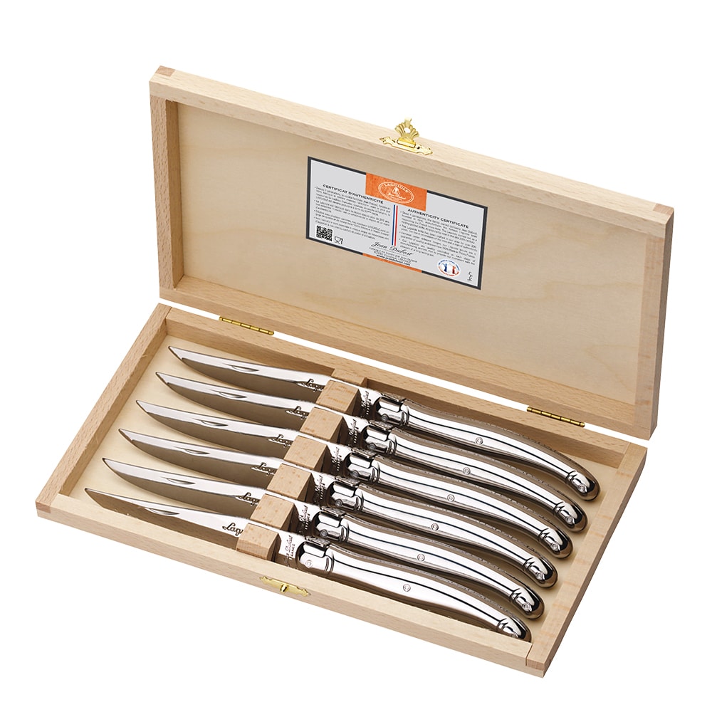Grillkniv 6-pack Rostfri