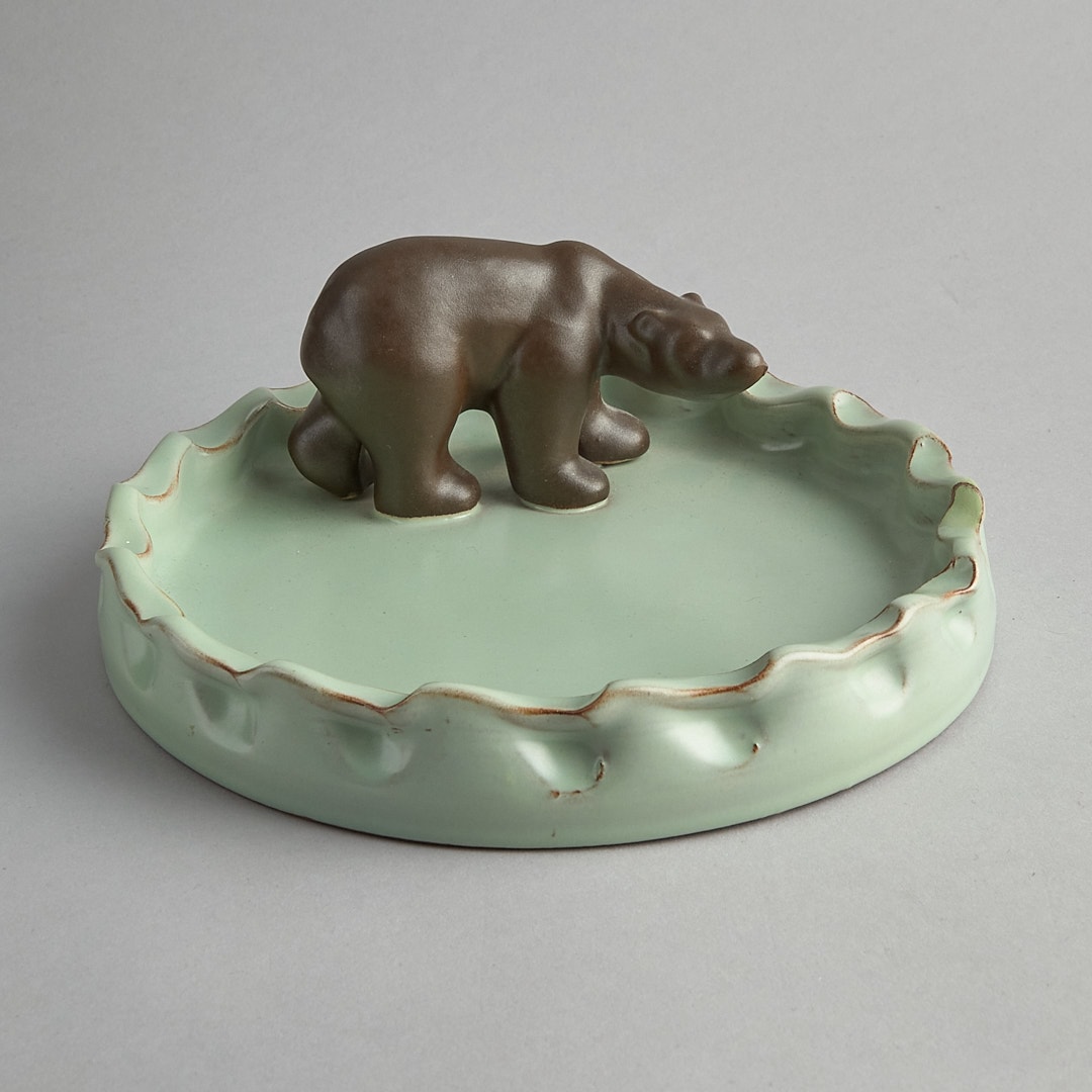 Fat med isbjörn av Einar Luterkort