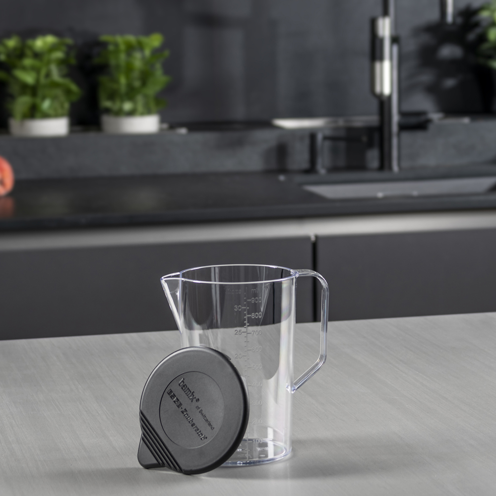 Tillbehör Kanna med lock 1 L Klar