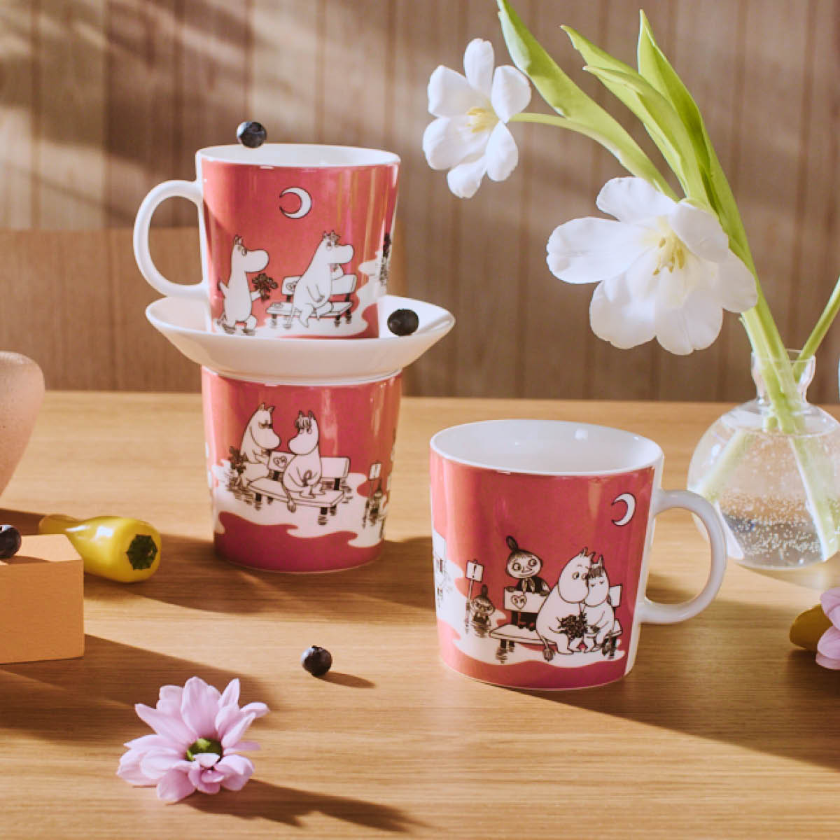 Muminmugg 40 cl Rosa