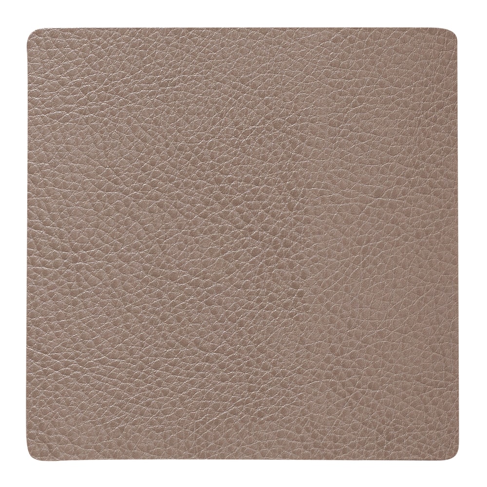 Glass Mat Square Mole Grey