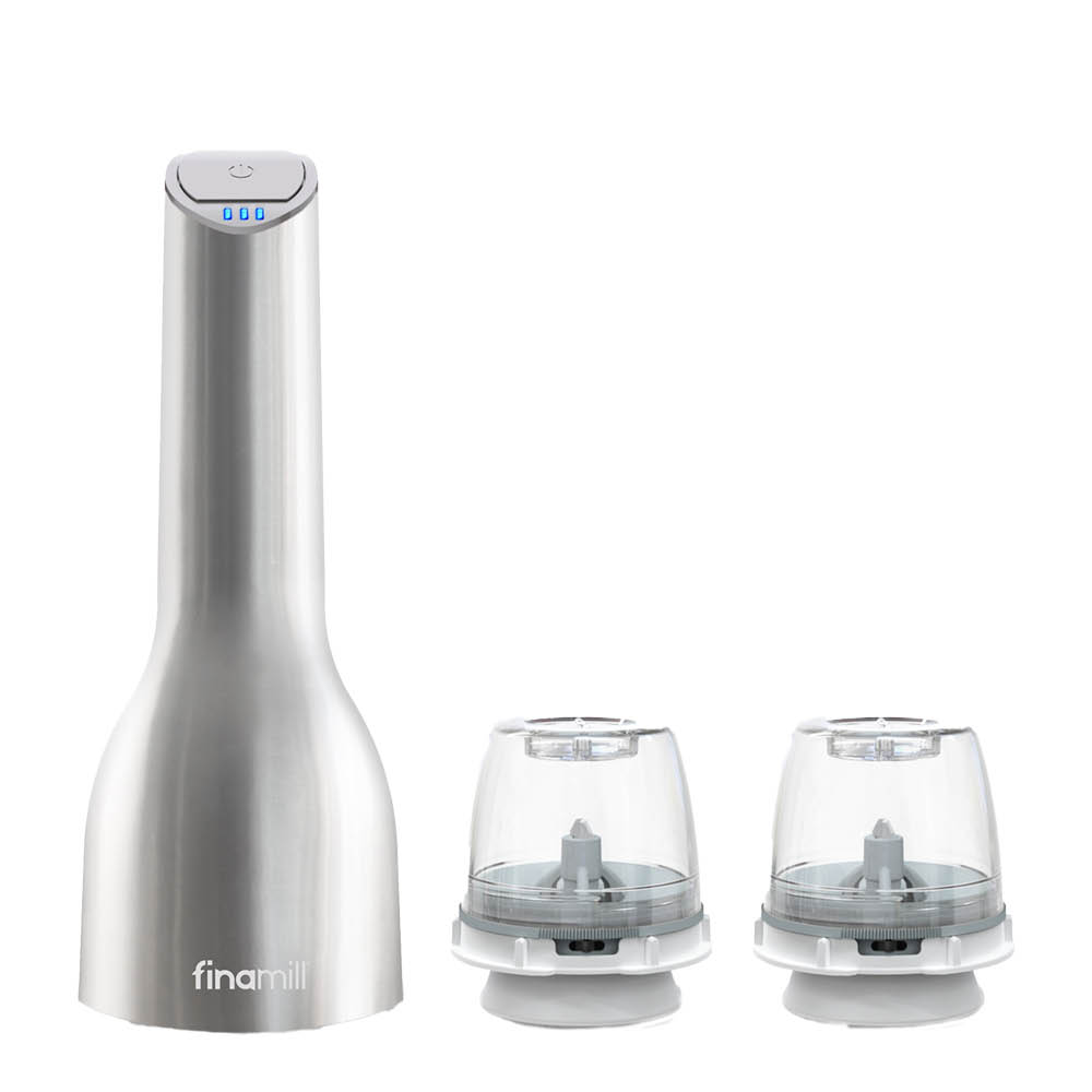 Uppladdningsbar Kvarn 22,7 cm Rostfritt stål