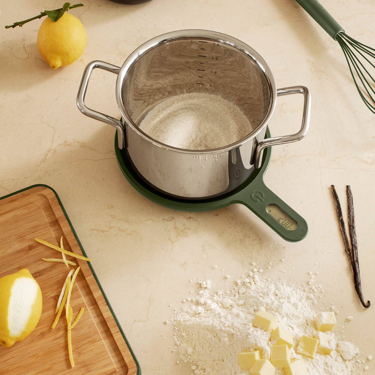 Green Tool Köksvåg Grön