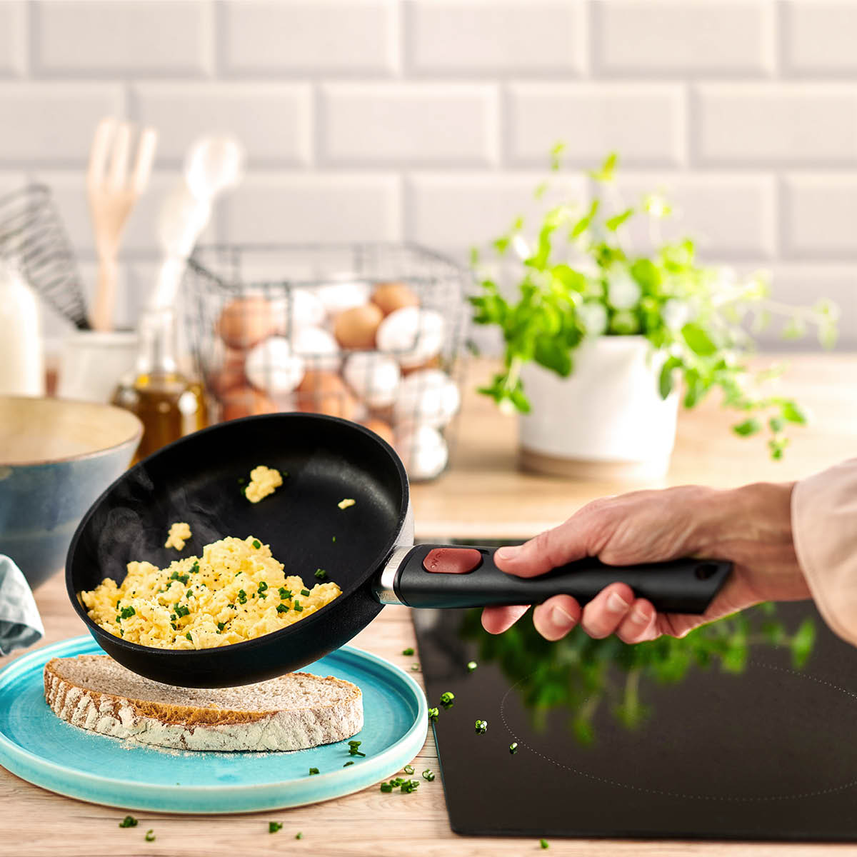 Eco Lite Stekpanna med Avtagbart Handtag 28 cm