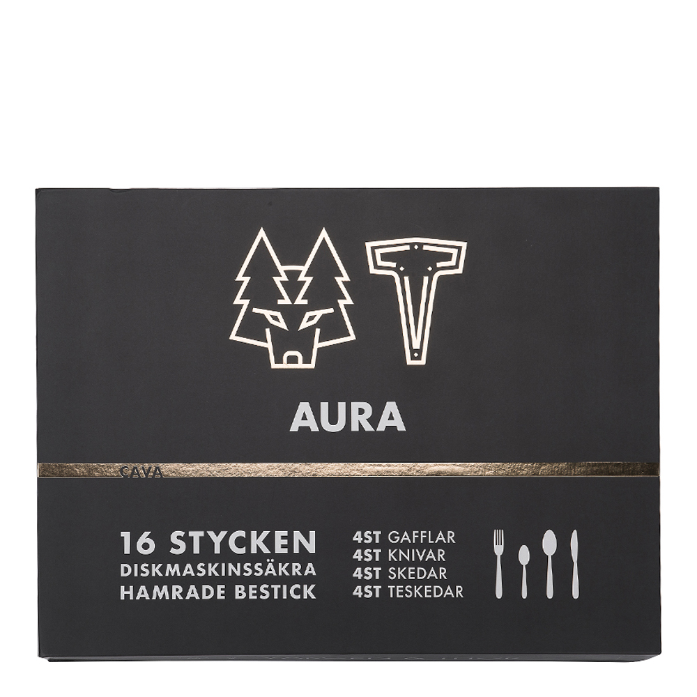 Bestickset 16-delar Aura Cava