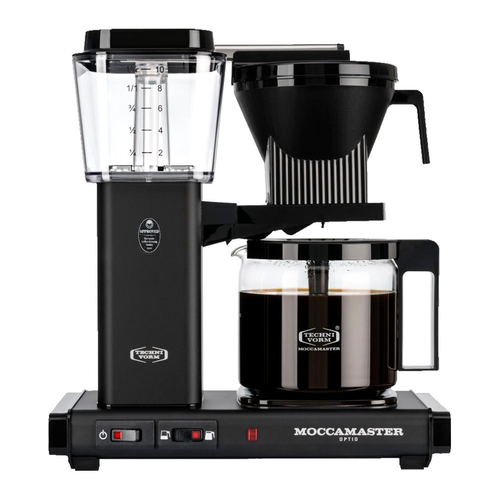 Moccamaster Optio Kaffebryggare Mattsvart