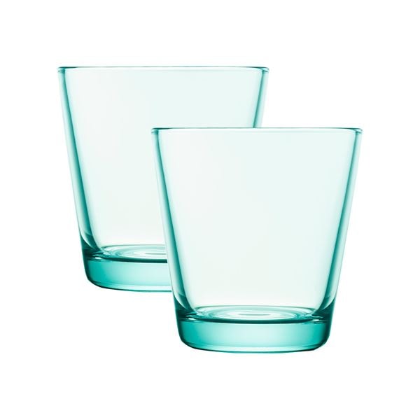 Kartio Glas 21 cl 2-pack Vattengrön
