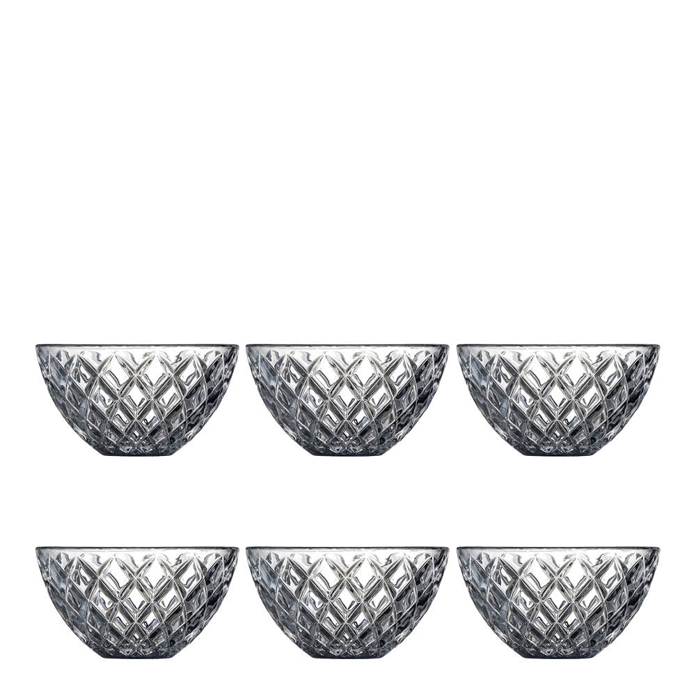 Sorrento Skål 12 cm 6-pack Klar
