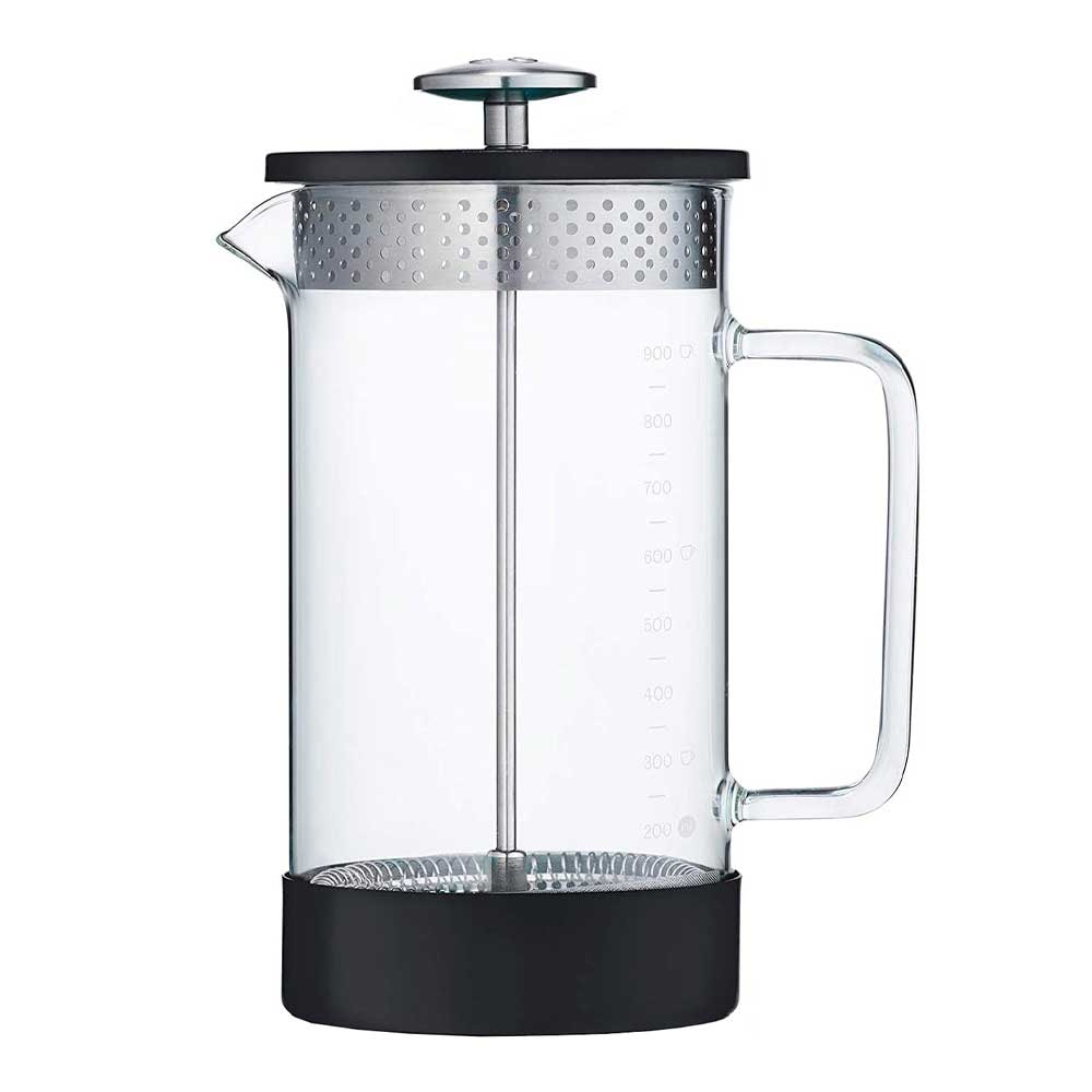 Barista & Co Café Presskanna 8 koppar/ 1 L Svart