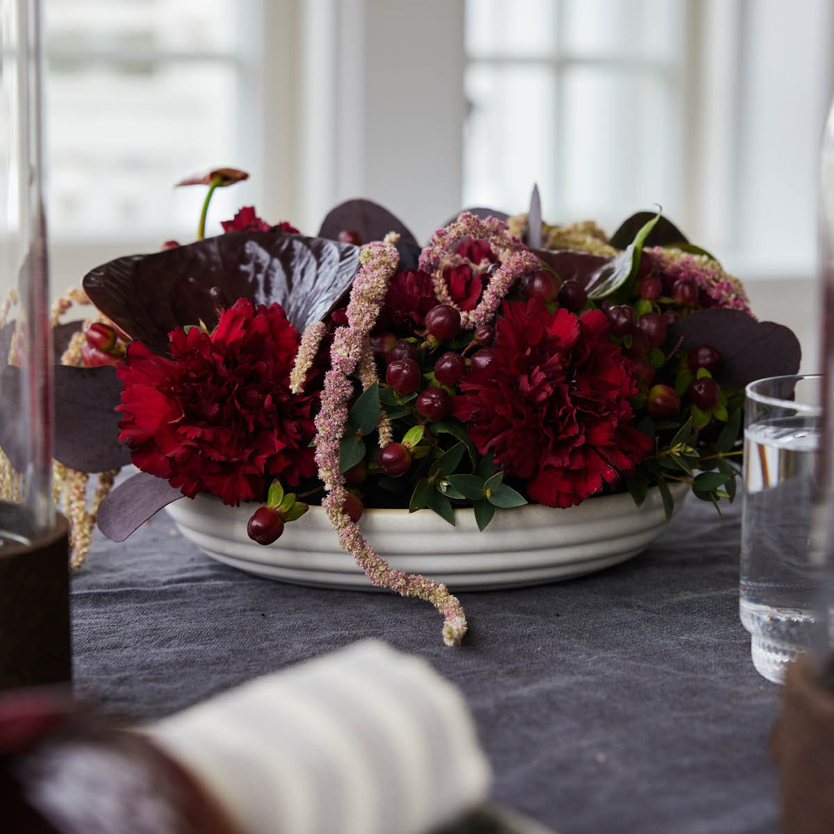 Ellen Serveringsfat 20 cm Vit