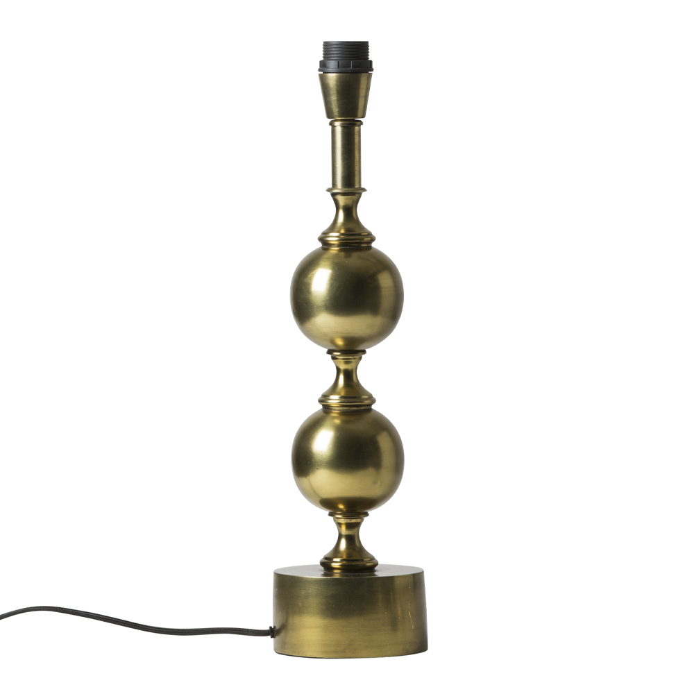 Deborah Lampfot 50 cm Mässing