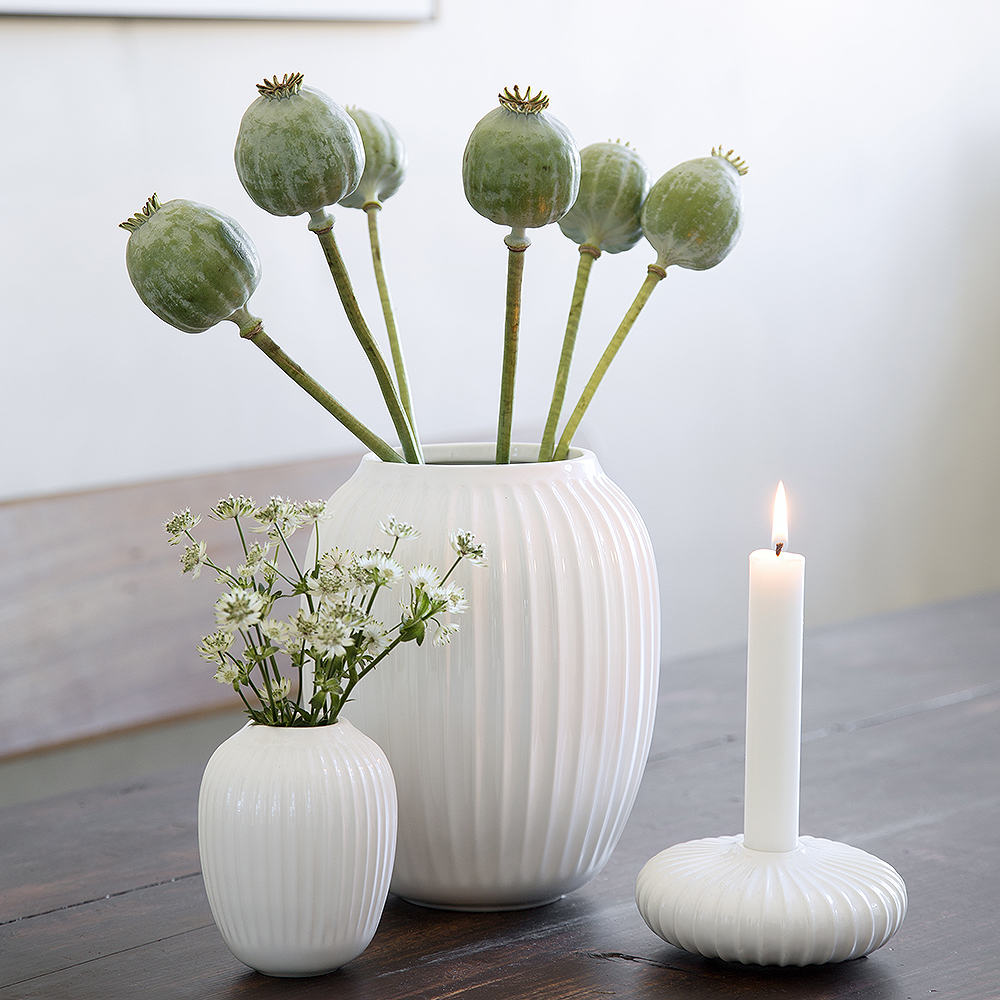 Hammersh?i Vas 20 cm Vit