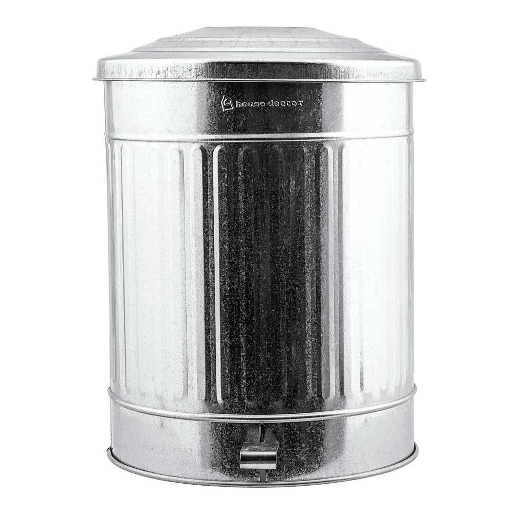 Tunna Papperskorg med pedal 52x37 cm Silver