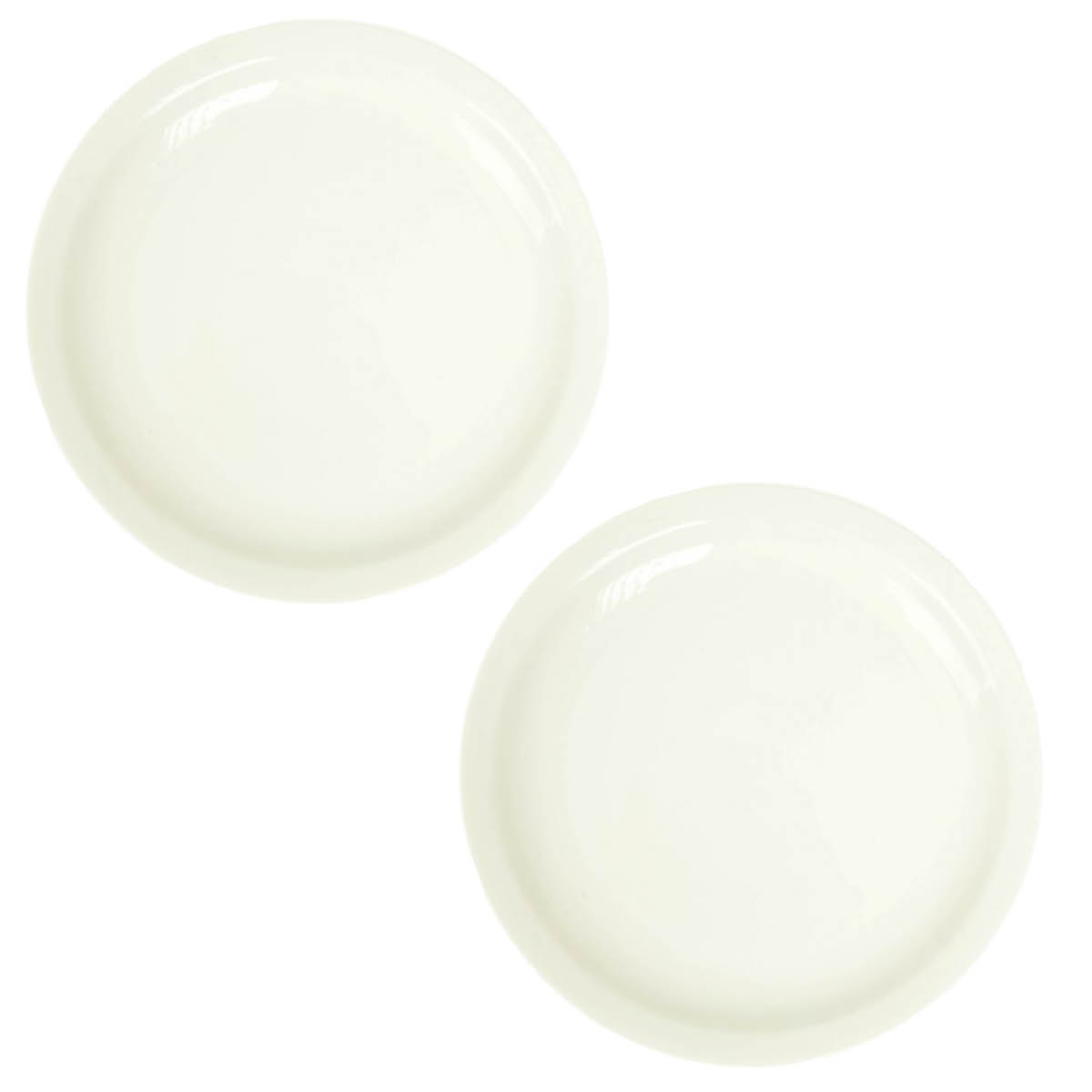 Sögne Assiette 20 cm 2-pack Vit