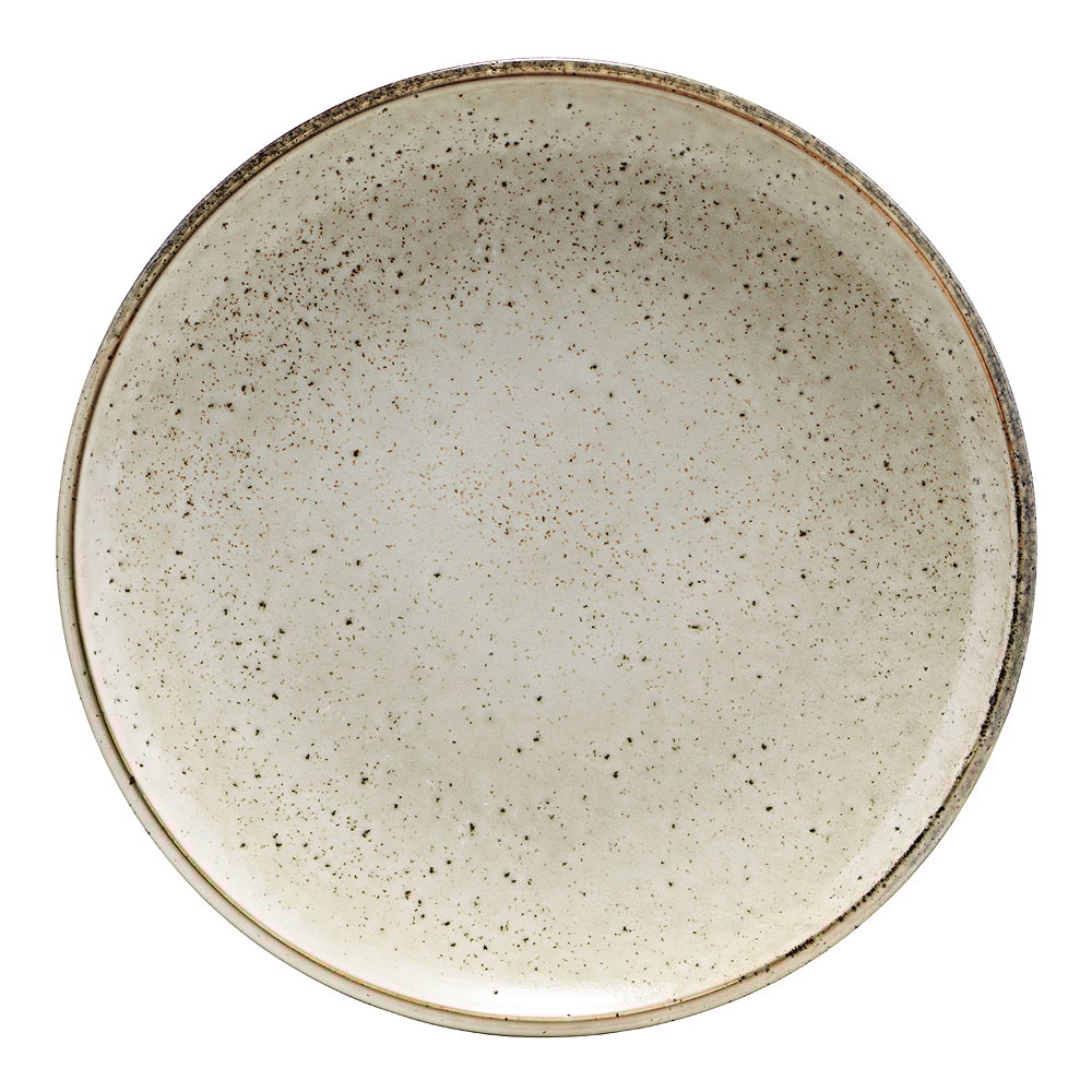 Lake Tallrik flat 27 cm Grå