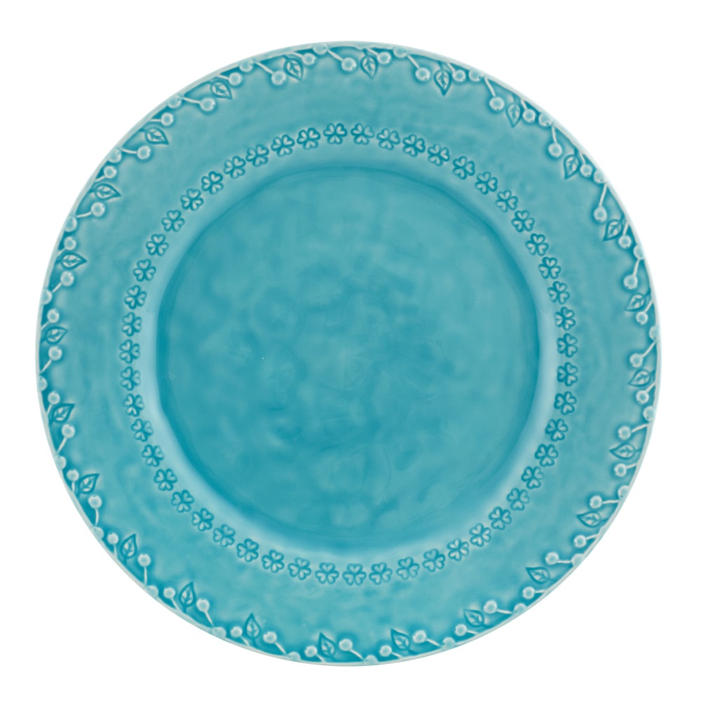 Flora Tallrik 29 cm Blå