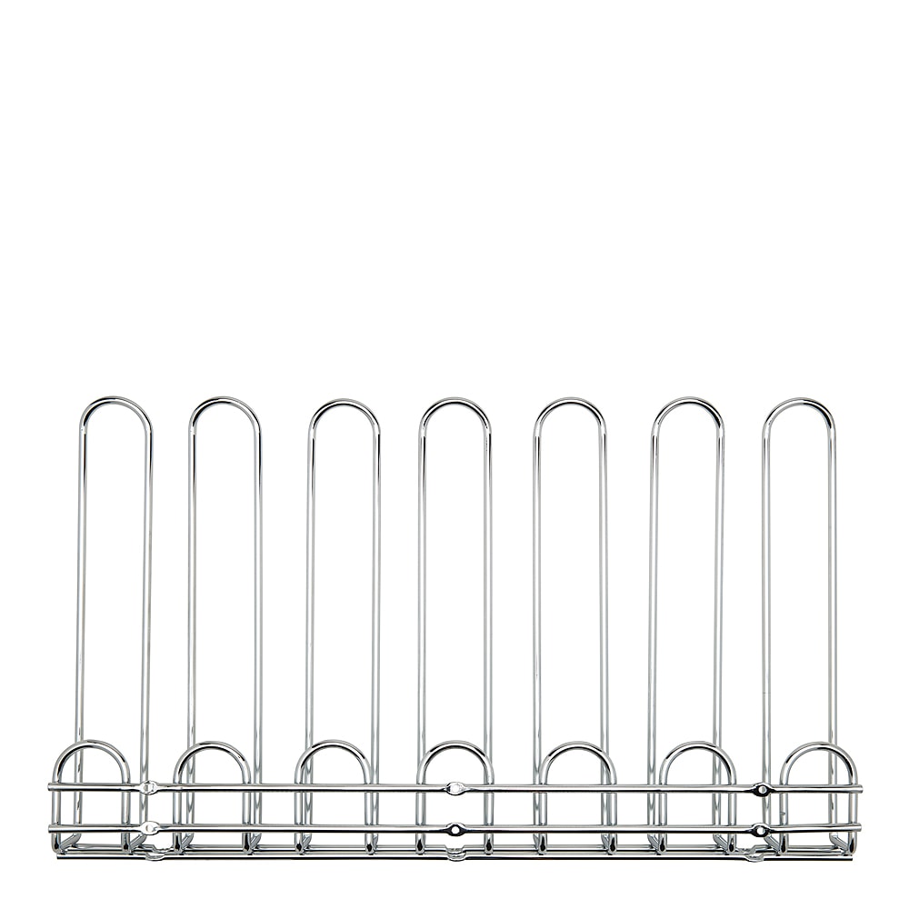 Glashängare 6 rader Krom