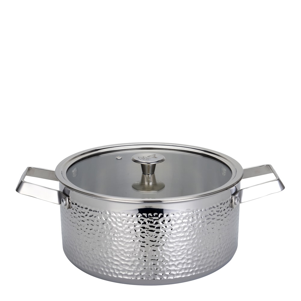 Gryta med Glaslock 4 L