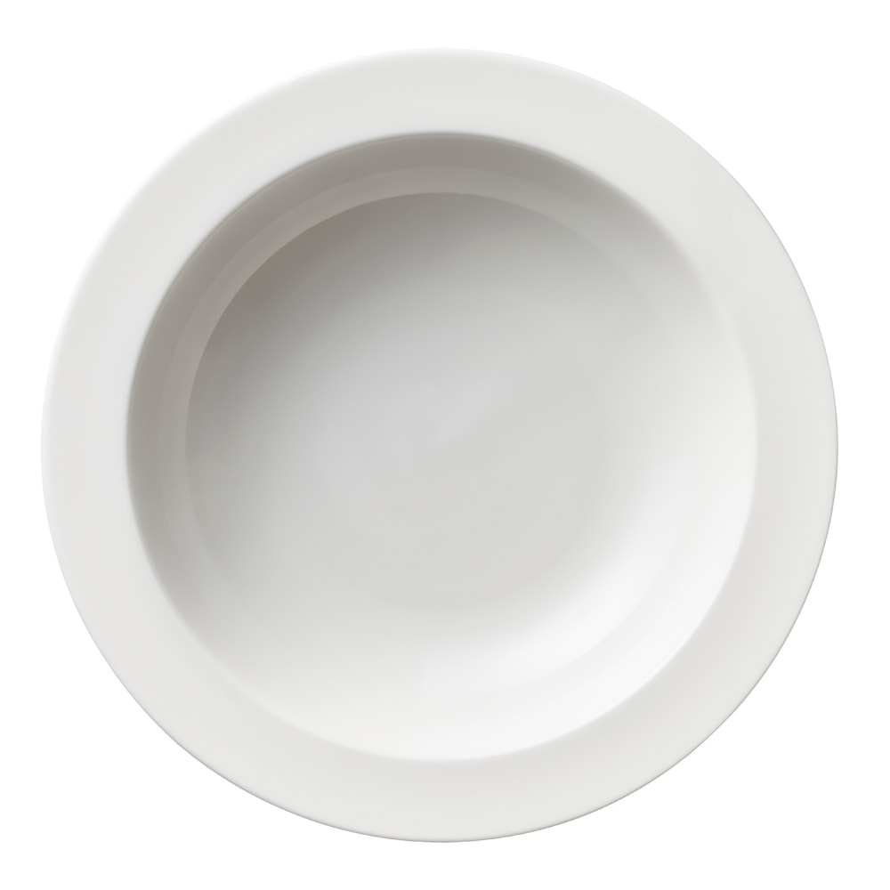 24h Tallrik djup 22 cm Vit