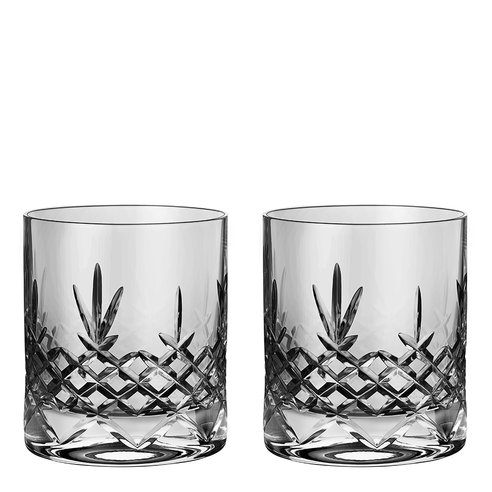 Crispy Lowball Glas 38 cl 2-pack Grå