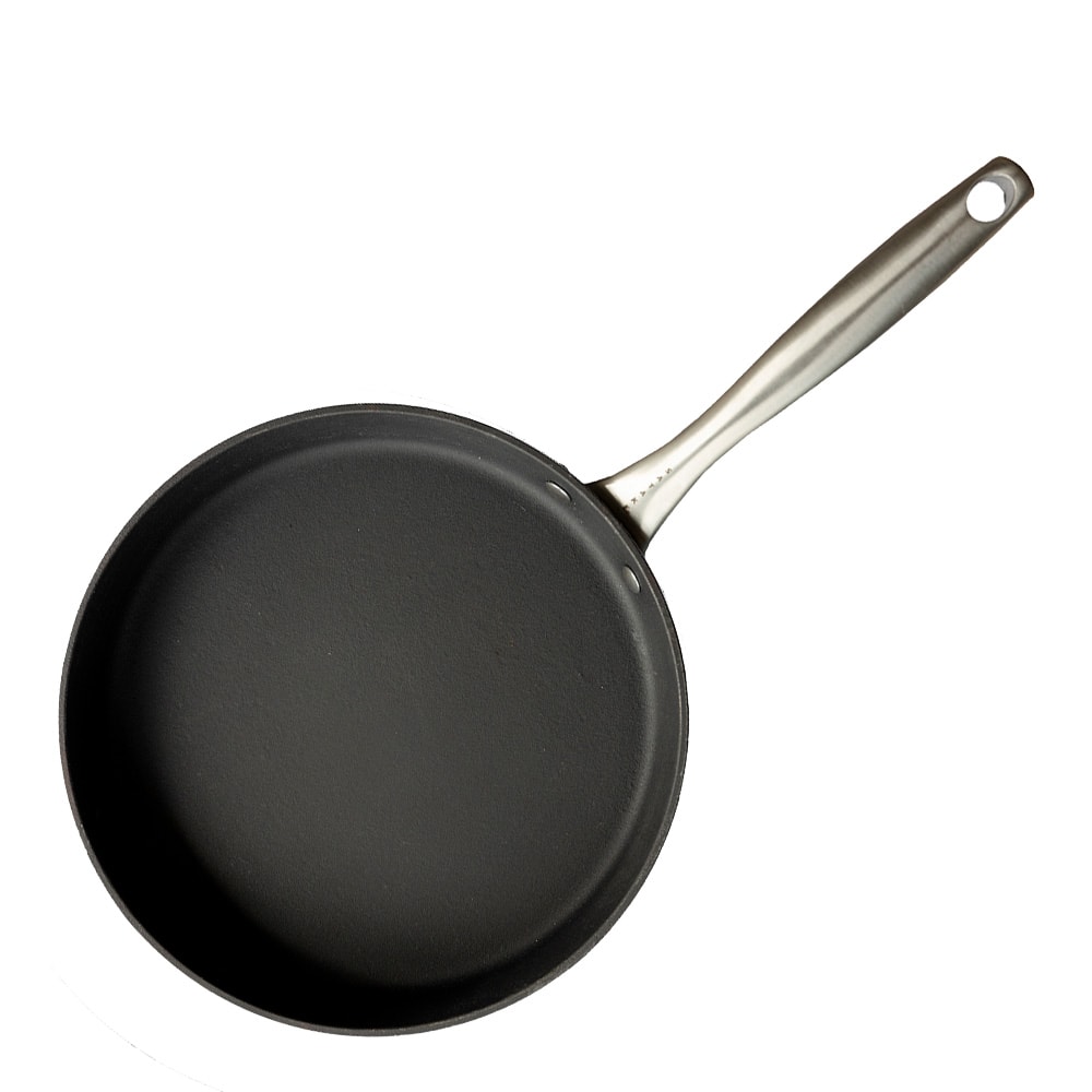 Gjutjärnspanna 22 cm Mattsvart