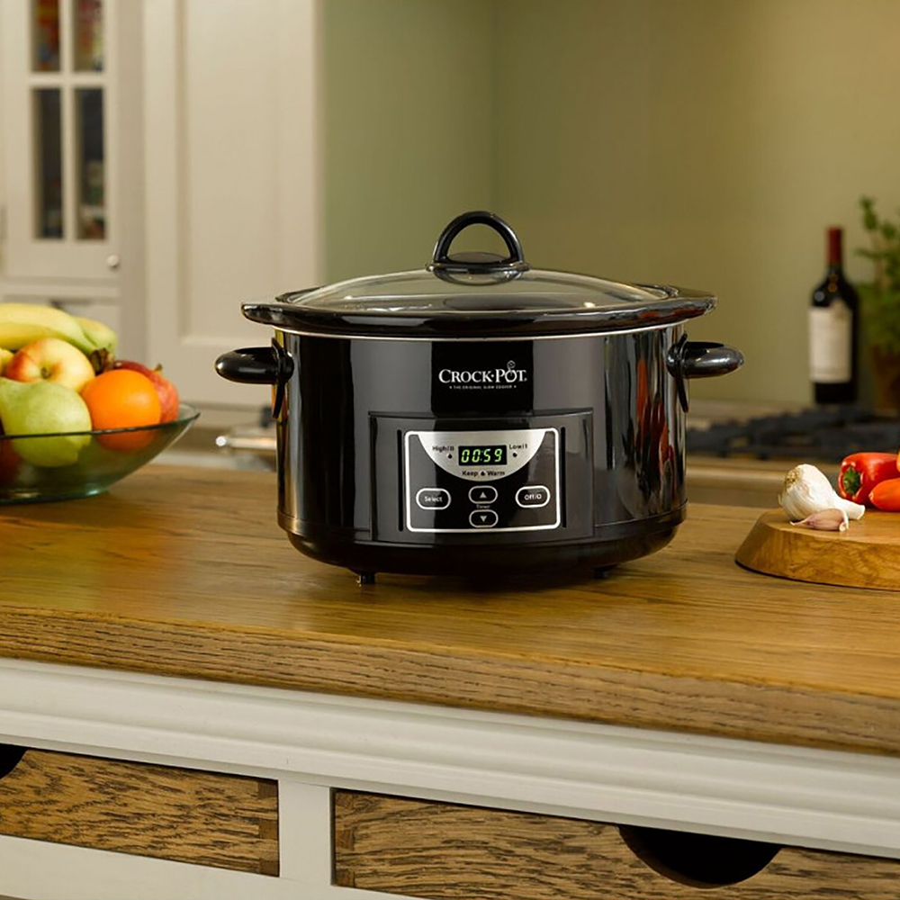Crock-Pot Slow Cooker med timer 4,7 L