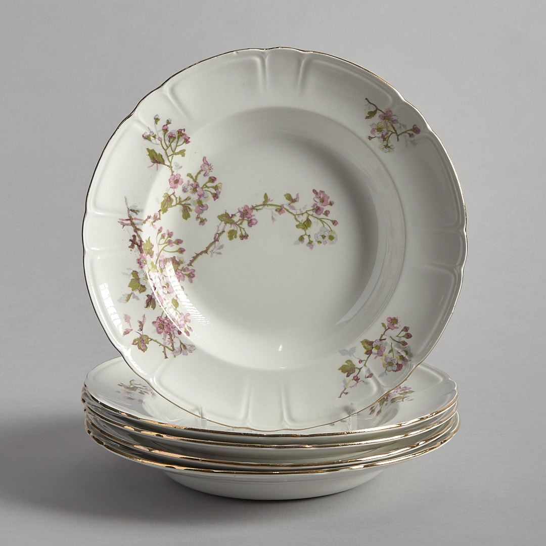 "Hagtorn" Djupa Tallrikar 4 st