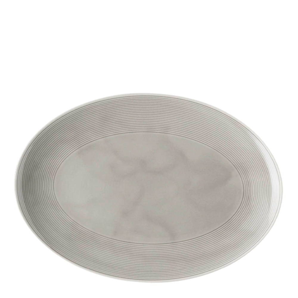 Uppläggningsfat 34 cm Mångrå