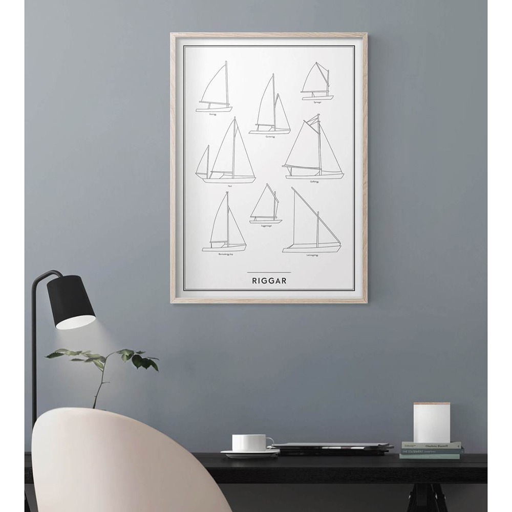 Poster 30x40 cm Riggar