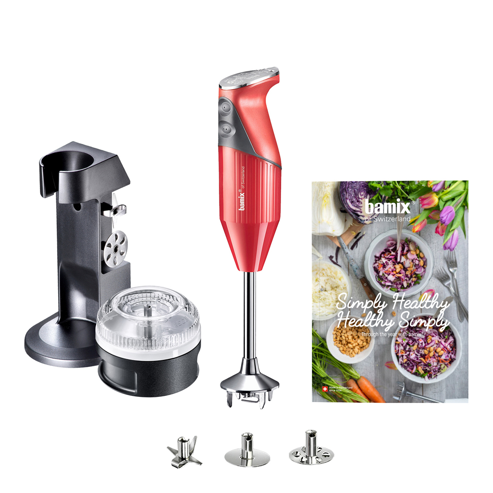 Bamix Stavmixer Simply Healthy D 200 w R&ouml;d