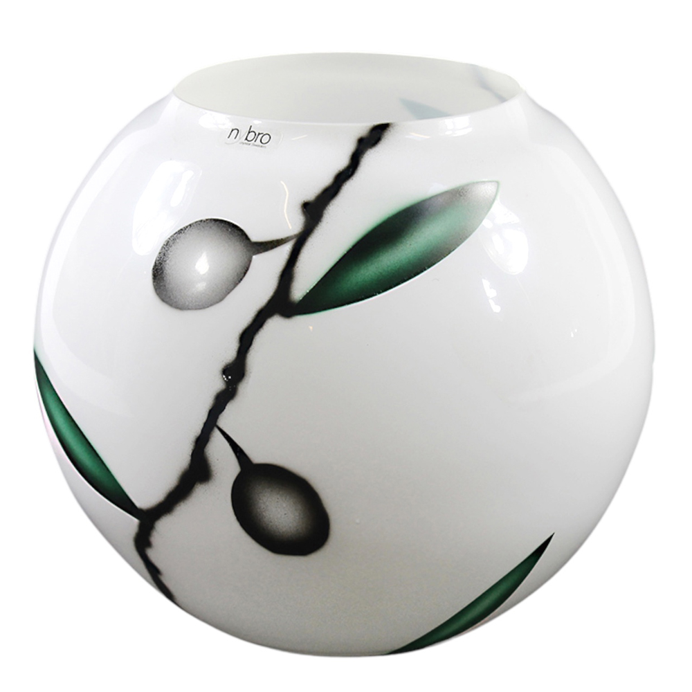 Olivia Vas 15 cm Vit