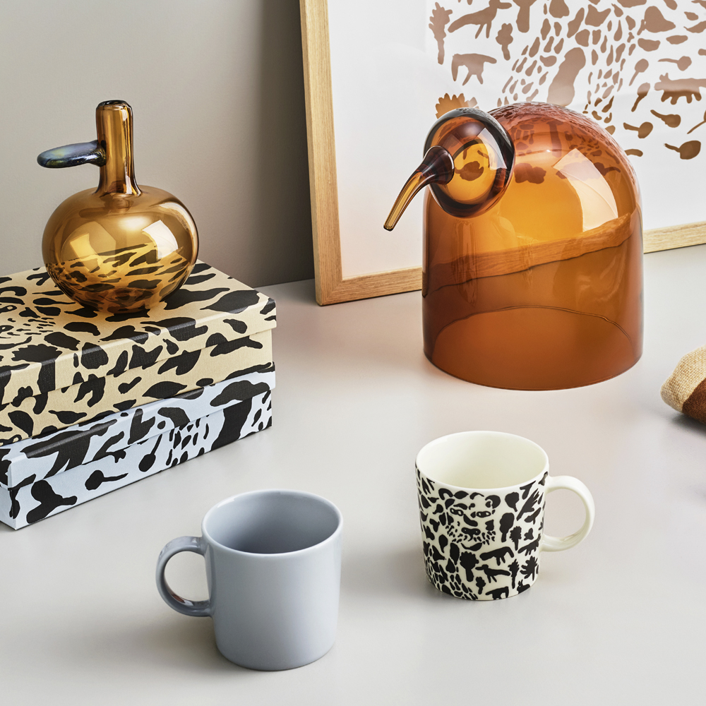 Oiva Toikka Cheetah Mugg 30 cl Svart/Vit