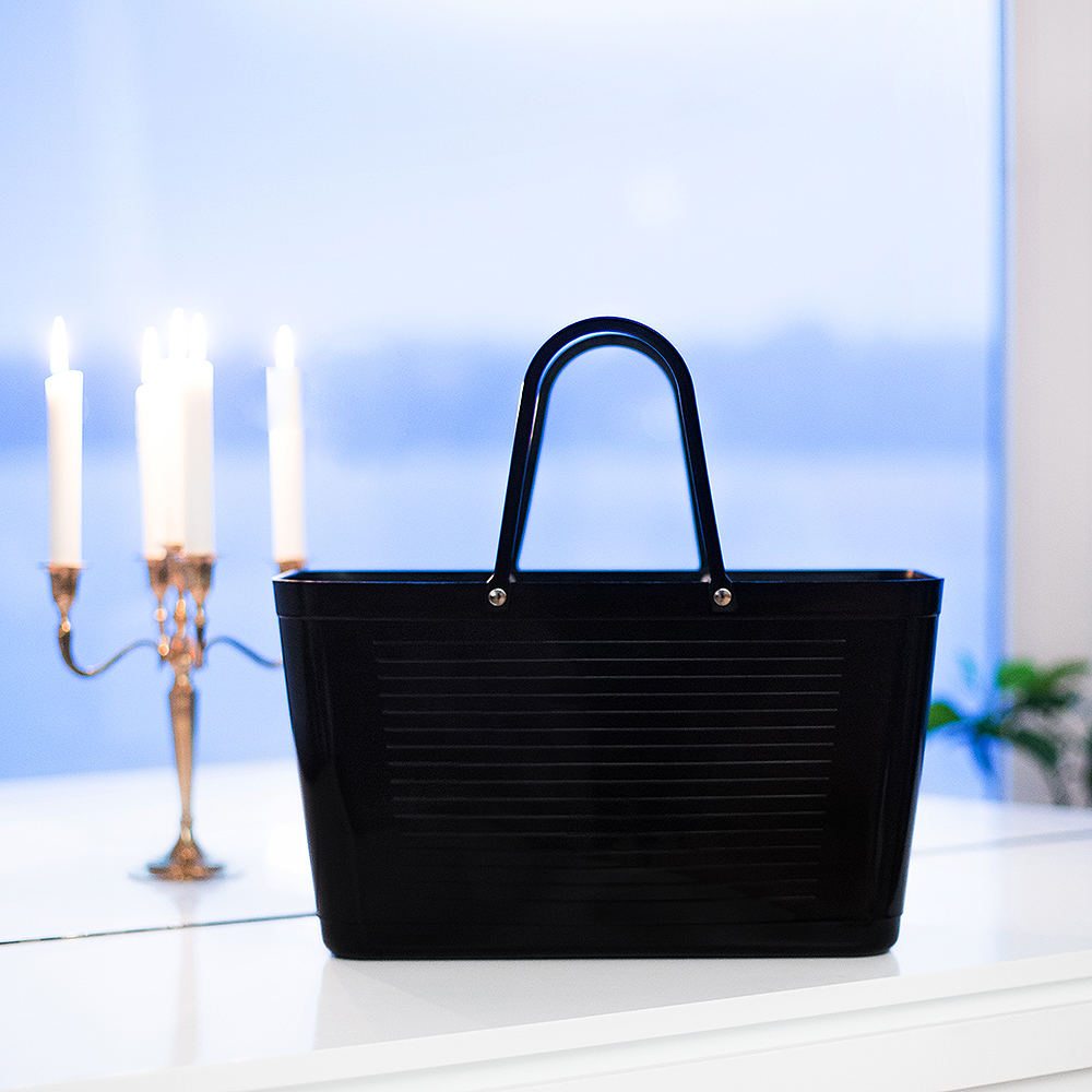 Väska Sockerrör Stor Svart