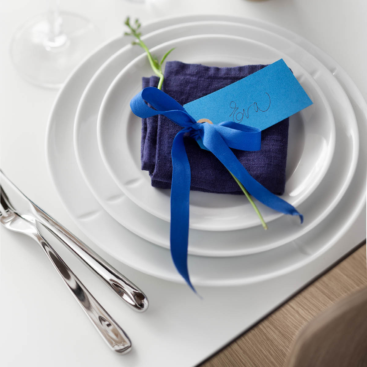 Grand Cru Soft Tallrik 19,5 cm Vit