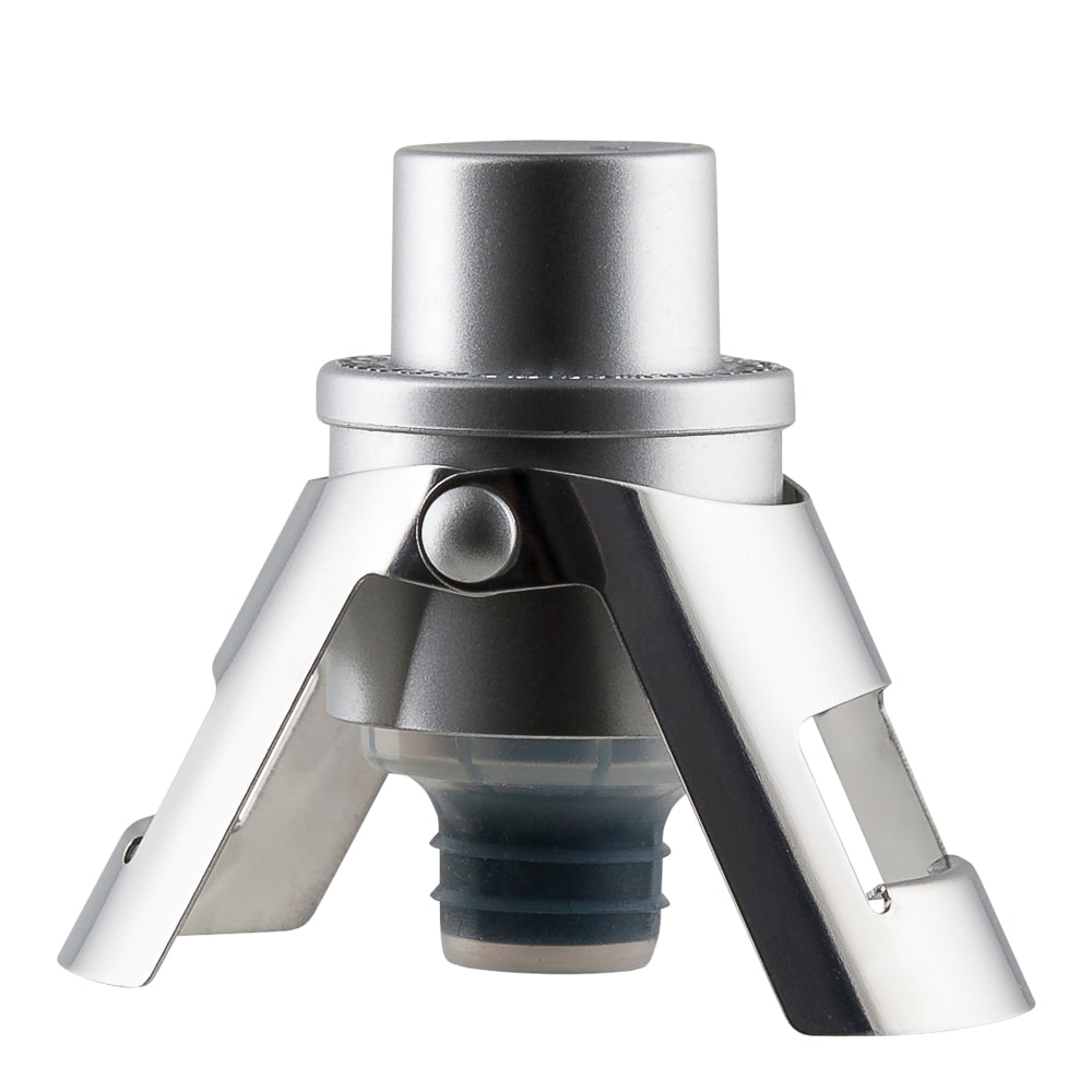 Champagneförslutare luftpump Silver