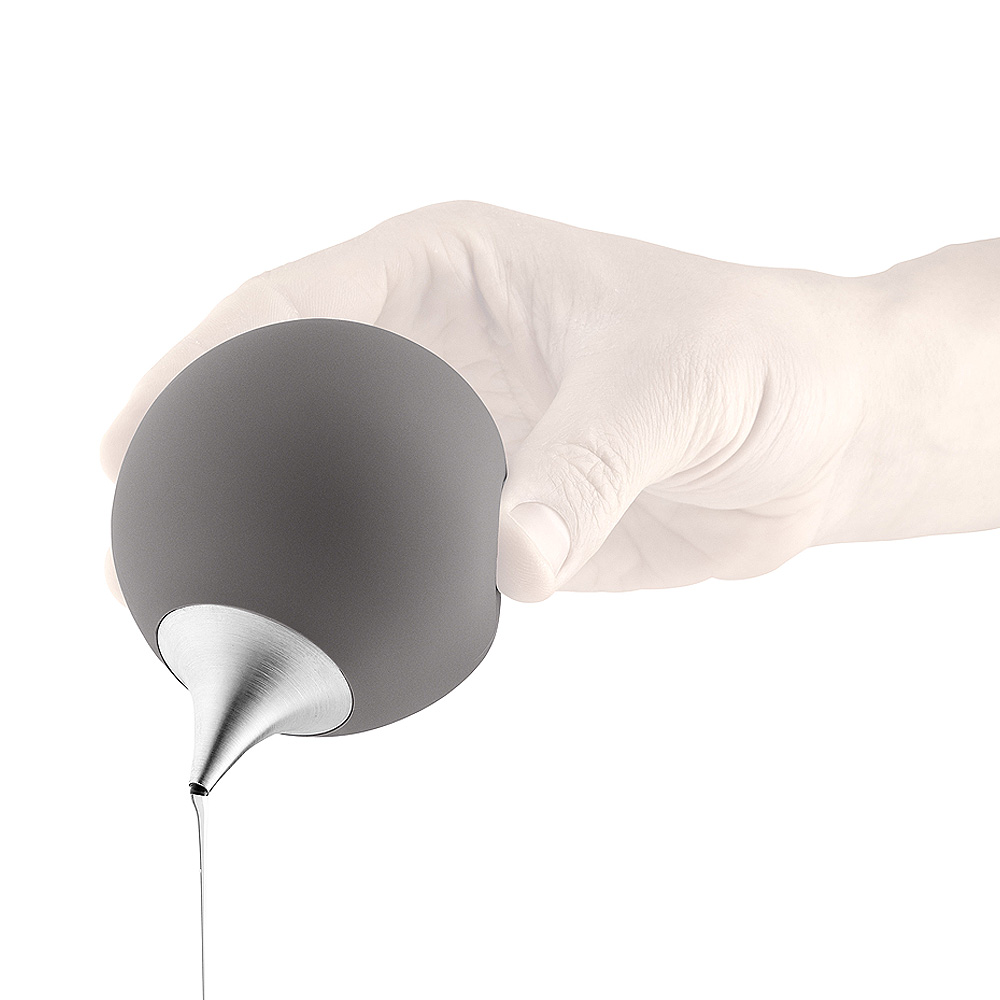 Tvålbehållare Silikon Mörkgrå