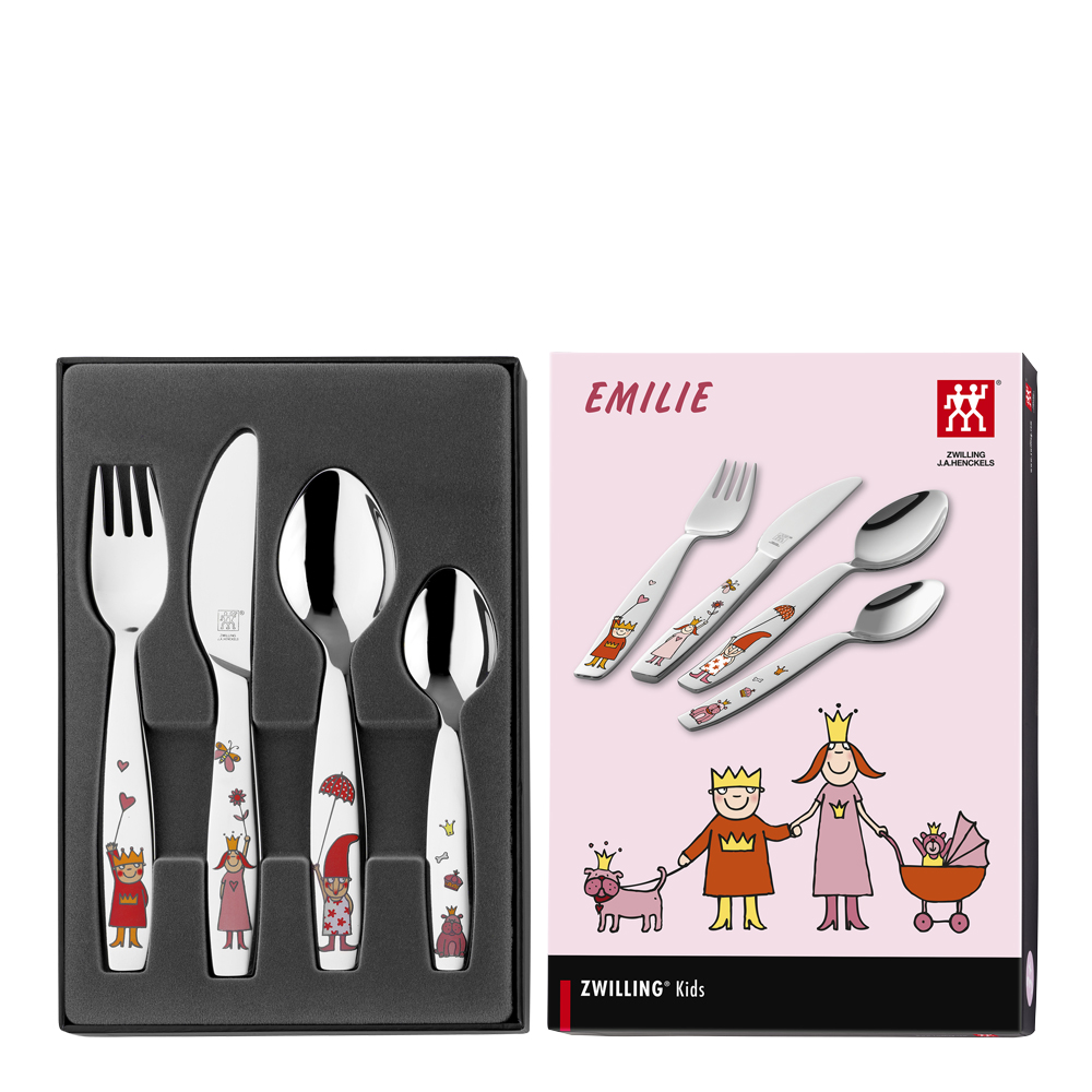 Barnbestick 4 delar Princess Emelie