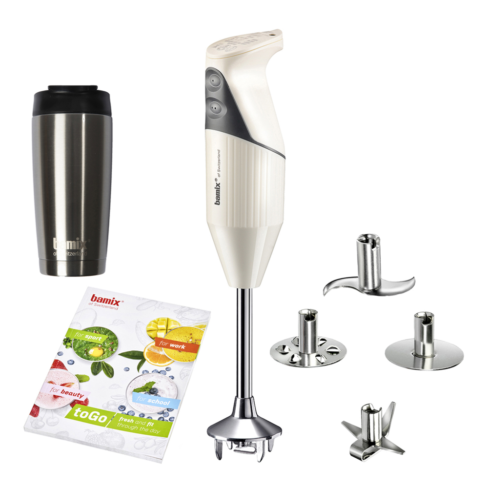 Bamix Stavmixer ToGo 200 w D Gräddvit