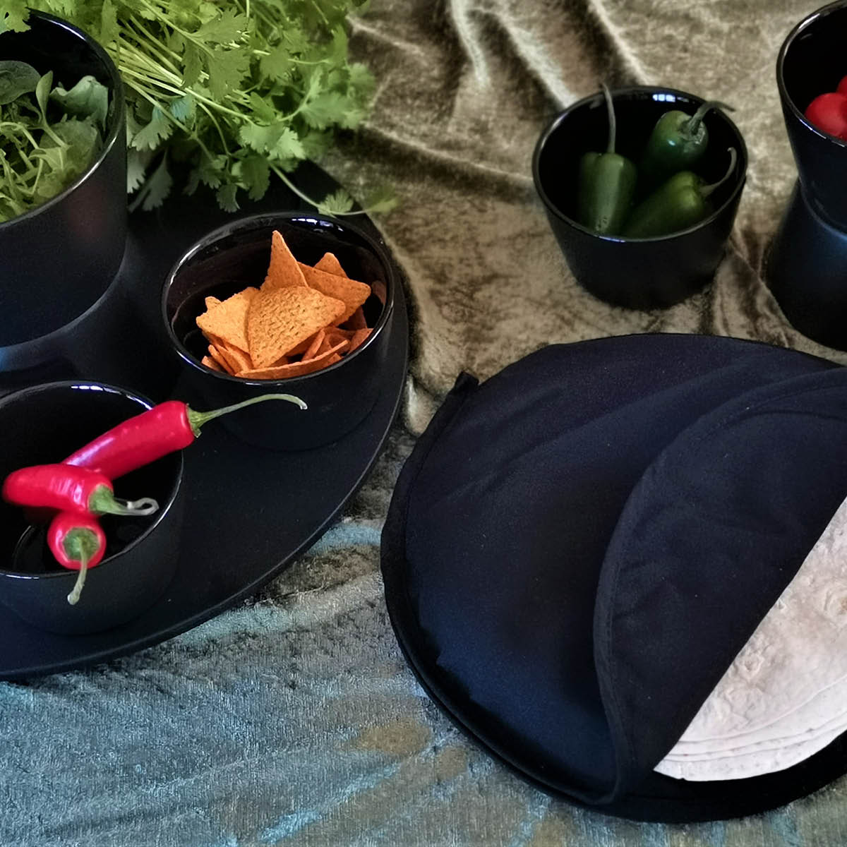 Daily Use Tacoset 9 Delar Svart